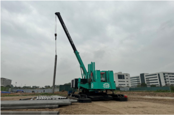 Thi công ép cọc Thành Nam